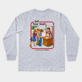 Sell Your Soul Kids Long Sleeve T-Shirt